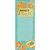 K and Company - Studio 112 Collection - 3 x 8 Notepad - Orange Floral