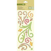 K and Company - Studio 112 Collection - Epoxy Stickers - Swirls