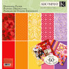 K and Company - Sheer Simplicity Collection - 12 x 12 Designer Paper Pad - Warm