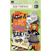 K and Company - Halloween Collection - Die Cut Cardstock Pieces with Varnish Accents - Icons