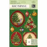 K and Company - Visions of Christmas Collection - Grand Adhesions - Christmas Tree