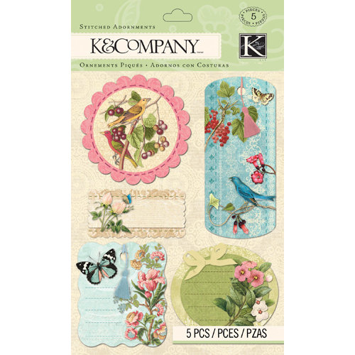 K and Company - Merryweather Collection - Stitched Adornments