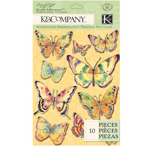K and Company - Meadow Collection - Grand Adhesions - Butterfly