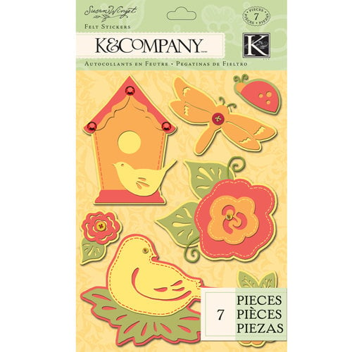 K and Company - Meadow Collection - Felt Stickers