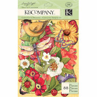 K and Company - Meadow Collection - Die Cut Cardstock Pieces