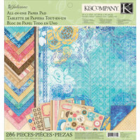 K and Company - Julianne Vintage Collection - 12 x 12 All-In-One Scrap Pad
