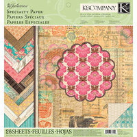K and Company - Julianne Vintage Collection - 12 x 12 Specialty Paper Pad