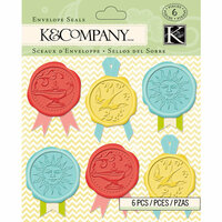 K and Company - Beyond Postmarks Collection - Wax Envelope Seals
