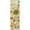 K and Company - Travel Collection - Adhesive Chipboard - Icon