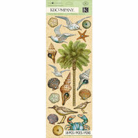 K and Company - Travel Collection - Adhesive Chipboard - Icon