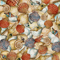 K and Company - Travel Collection - 12 x 12 Paper - Shells