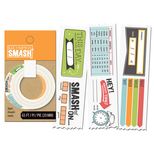 K and Company - SMASH Collection - Decorative Tape - Calendar