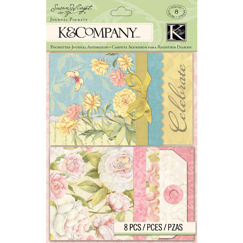 K and Company - Floral Collection - Journal Pockets