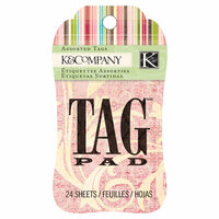 K and Company - Blossom Collection - Tag Pad