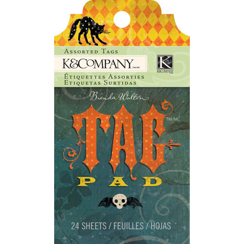 K and Company - Haunted Collection - Halloween - Tag Pad