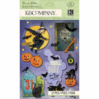 K and Company - Haunted Collection - Halloween - Grand Adhesions - Icons