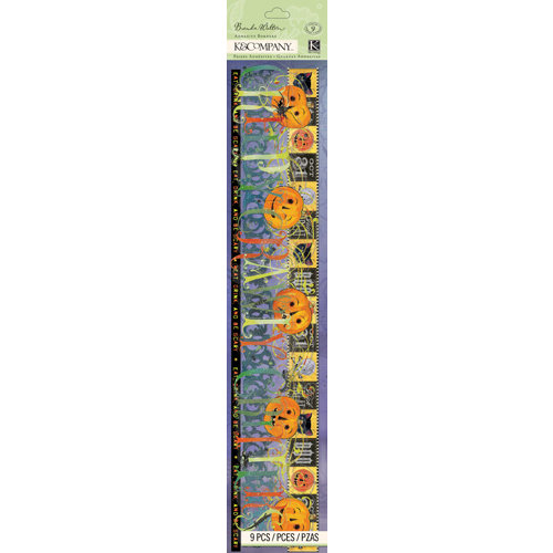 K and Company - Haunted Collection - Halloween - Acetate Adhesive Borders
