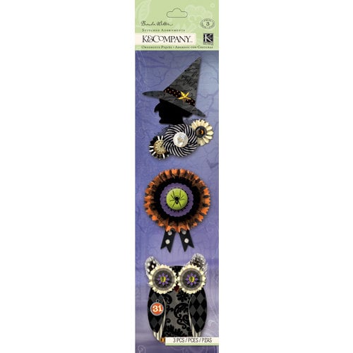 K and Company - Haunted Collection - Halloween - Stitched Adornments