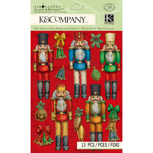 K and Company - Christmas 2012 Collection by Tim Coffey - Grand Adhesions - Nutcracker