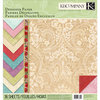 K and Company - Beyond Postmarks Collection - 12 x 12 Designer Paper Pad - Floral