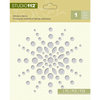 K and Company - Studio 112 Collection - Adhesive Gems - Clear Shape