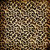 K and Company - Brenda Walton Collection - 12 x 12 Paper with Glitter Accents - Scribe - Leopard