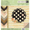 K and Company - Brenda Walton Collection - 12 x 12 Specialty Paper Pad - Maison