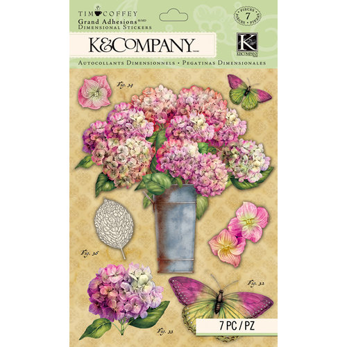 K and Company - Foliage Collection by Tim Coffey - Grand Adhesions - Floral