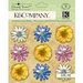 K and Company - Foliage Collection by Tim Coffey - Clearly Yours - Epoxy Stickers - Flowers