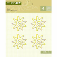 K and Company - Studio 112 Collection - Clips - Yellow Sun