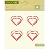K and Company - Studio 112 Collection - Clips - Red Heart