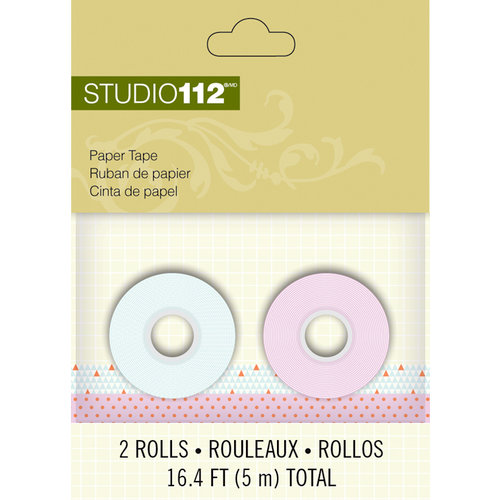 K and Company - Studio 112 Collection - Paper Tape - Geometric