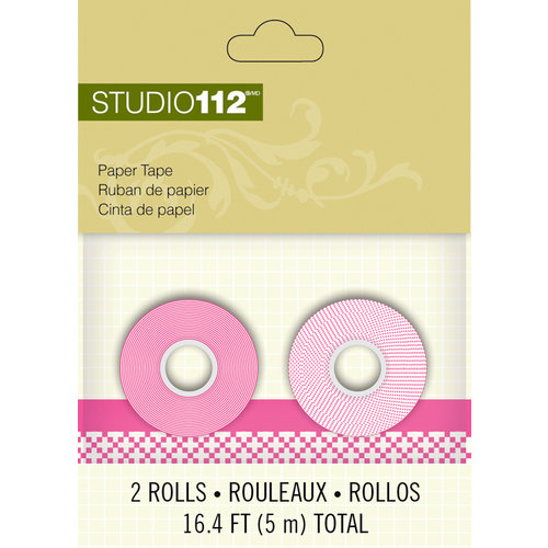 K and Company - Studio 112 Collection - Paper Tape - Pink