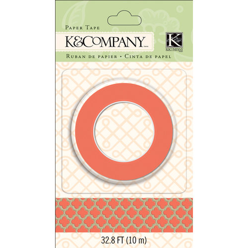 K and Company - Handmade Collection - Adhesive Tape with Foil Accents - Geometric