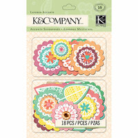 K and Company - Handmade Collection - Layered Accents - Doilies