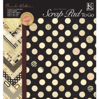 K and Company - 12 x 12 Scrap Pad To Go - Brenda Walton Maison