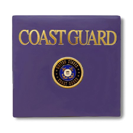 K and Company 12 x 12 Post Bound Scrapbook - Coast Guard, CLEARANCE