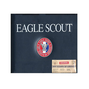 K and Company - Boy Scouts of America - 12 x 12 Scrapbook - Eagle Scout Medallion
