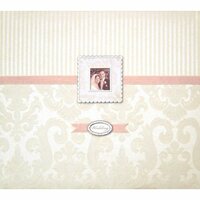 K and Company - Wedding - Bordeaux Silver 12x12 Postbound Album