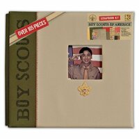 K and Company - Boy Scouts of America - 12 x 12 Scrapbook Kit - Boy Scout, CLEARANCE
