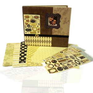 K and  Company - Brenda Walton - Maison  - 12 x 12 Album Scrapbook Kit