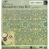 K and Company - Classic K Margo Collection - 12x12 Kit - Silhouettes