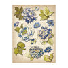 K and Company - Blue Awning Collection - Grand Adhesions 3 Dimensional Stickers - Flower