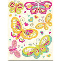 K and Company - Berry Sweet Collection - Grand Adhesions - Berry Sweet Butterflies