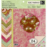 K and Company - Madeline Collection - 12 x 12 Specialty Paper Pad