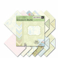 K and Company - Wedding Collection - 12x12 Patterned Cardstock Double Sided - Specialty Paper Pad