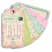 K and Company - Perfect For Journaling Tag Pad - Hopscotch Collection - Girl