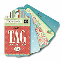 K and Company - Swell Noel Collection - Tag Pad