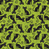 K and Company - Halloween Whimsy Collection - 12 x 12 Paper - Cats, CLEARANCE