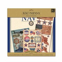 K and Company Paper Kits - Navy